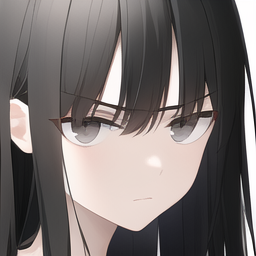 simplebackgroundgrayeyesblacklonghairgamecgexpressionlesss3058461640_8c8360499823