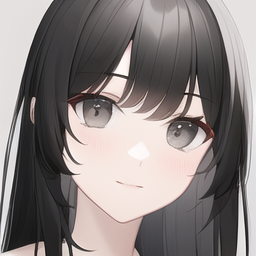 simplebackgroundgrayeyesblacklonghairgamecgs2667340412_5228057b01d0